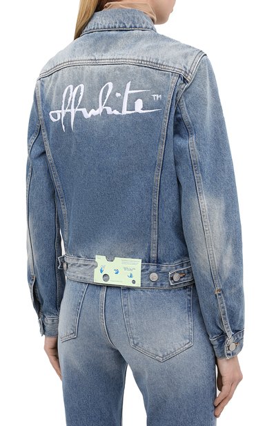 Джинсовая куртка OFF-WHITE, арт. 0WYE012E20DEN0024001, фото 4