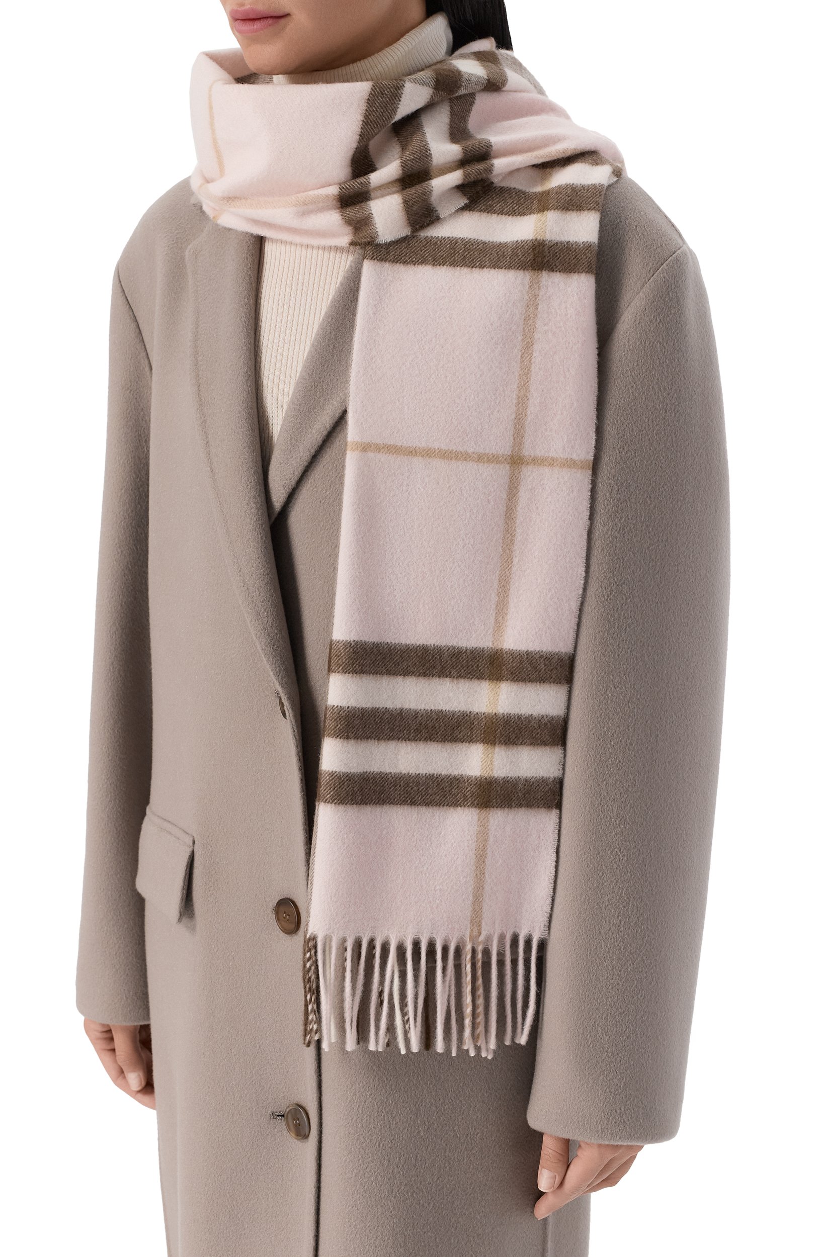 Кашемировый шарф BURBERRY, арт. 8113947, фото 2