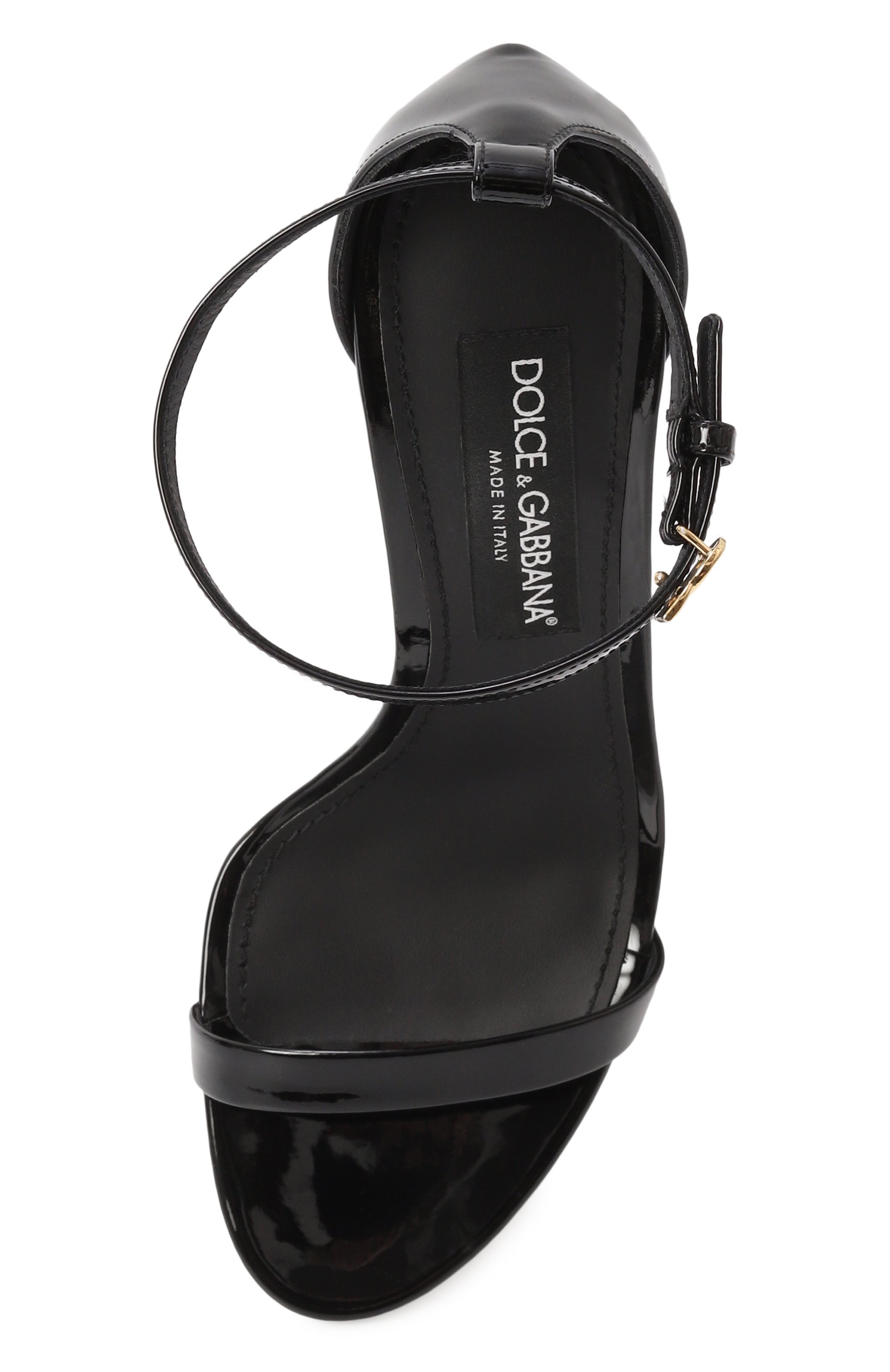 Кожаные босоножки keira 105 DOLCE & GABBANA, арт. CR1717/A1471, фото 6