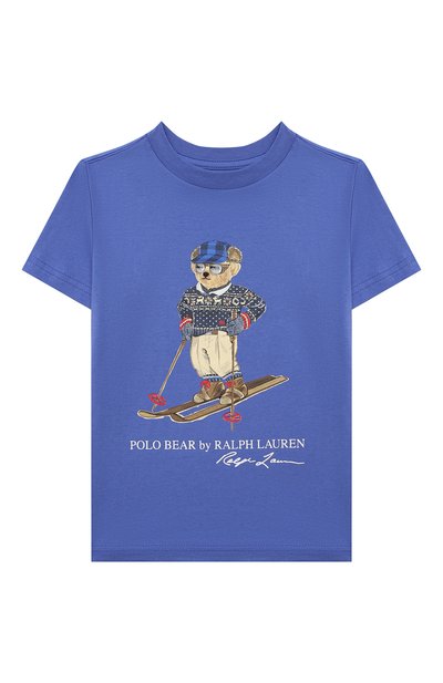 Хлопковая футболка POLO RALPH LAUREN, арт. 321853790, фото 1