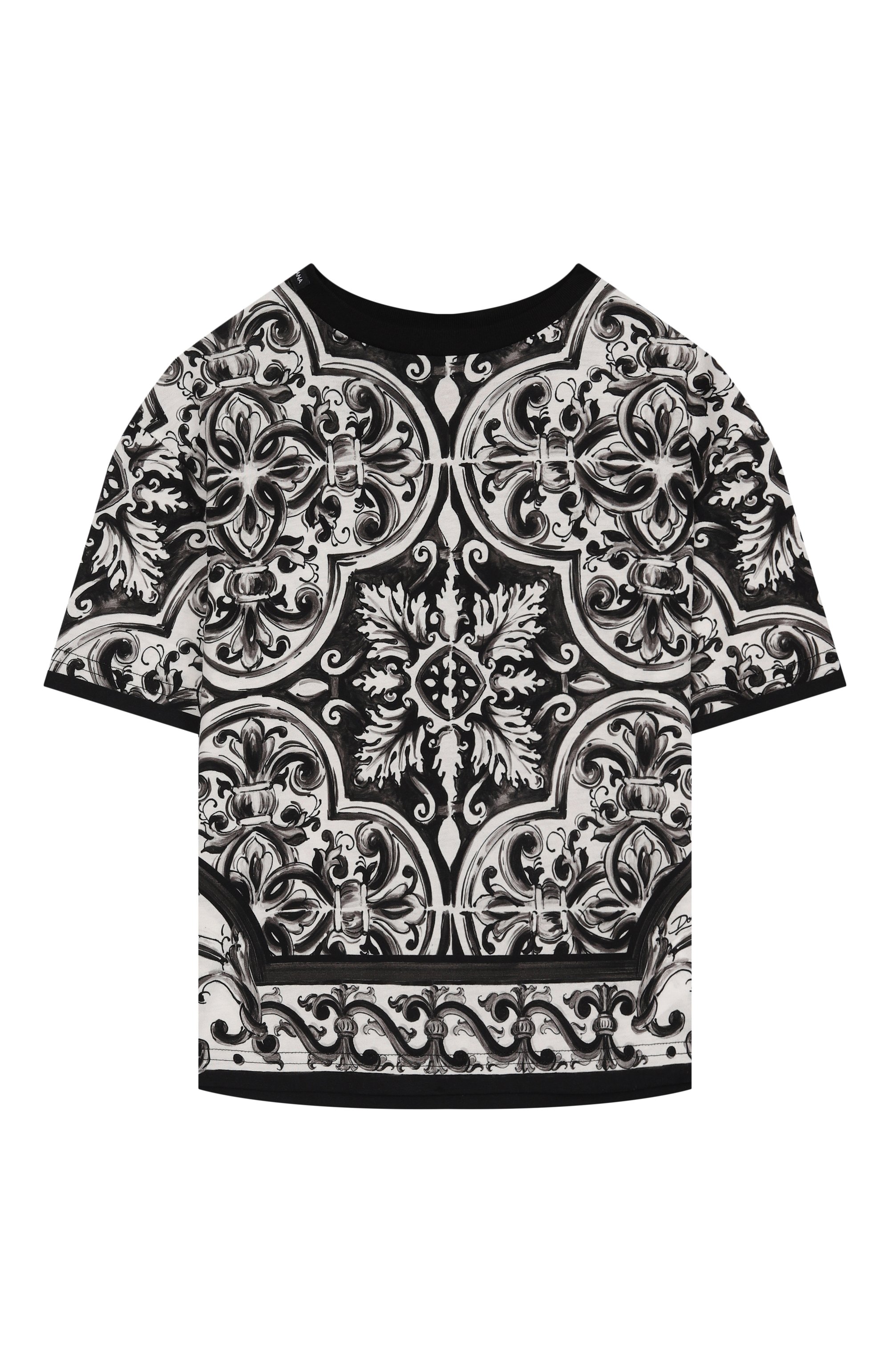 Хлопковая футболка DOLCE & GABBANA, арт. L4JTHV/II7ED/2-6, фото 1