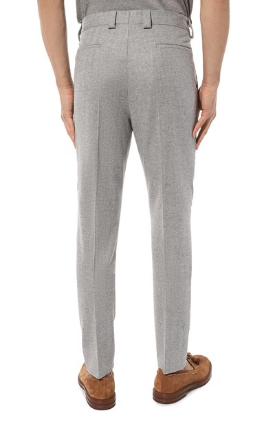Шерстяные брюки BRUNELLO CUCINELLI, арт. ME258B2200, фото 4