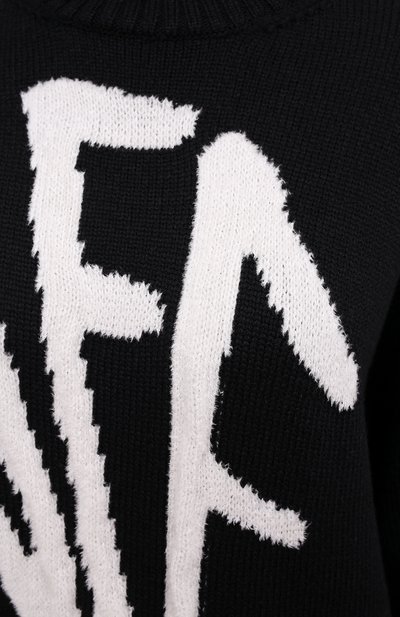 Шерстяной свитер OFF-WHITE, арт. 0WHF008F20KNI0011001, фото 5