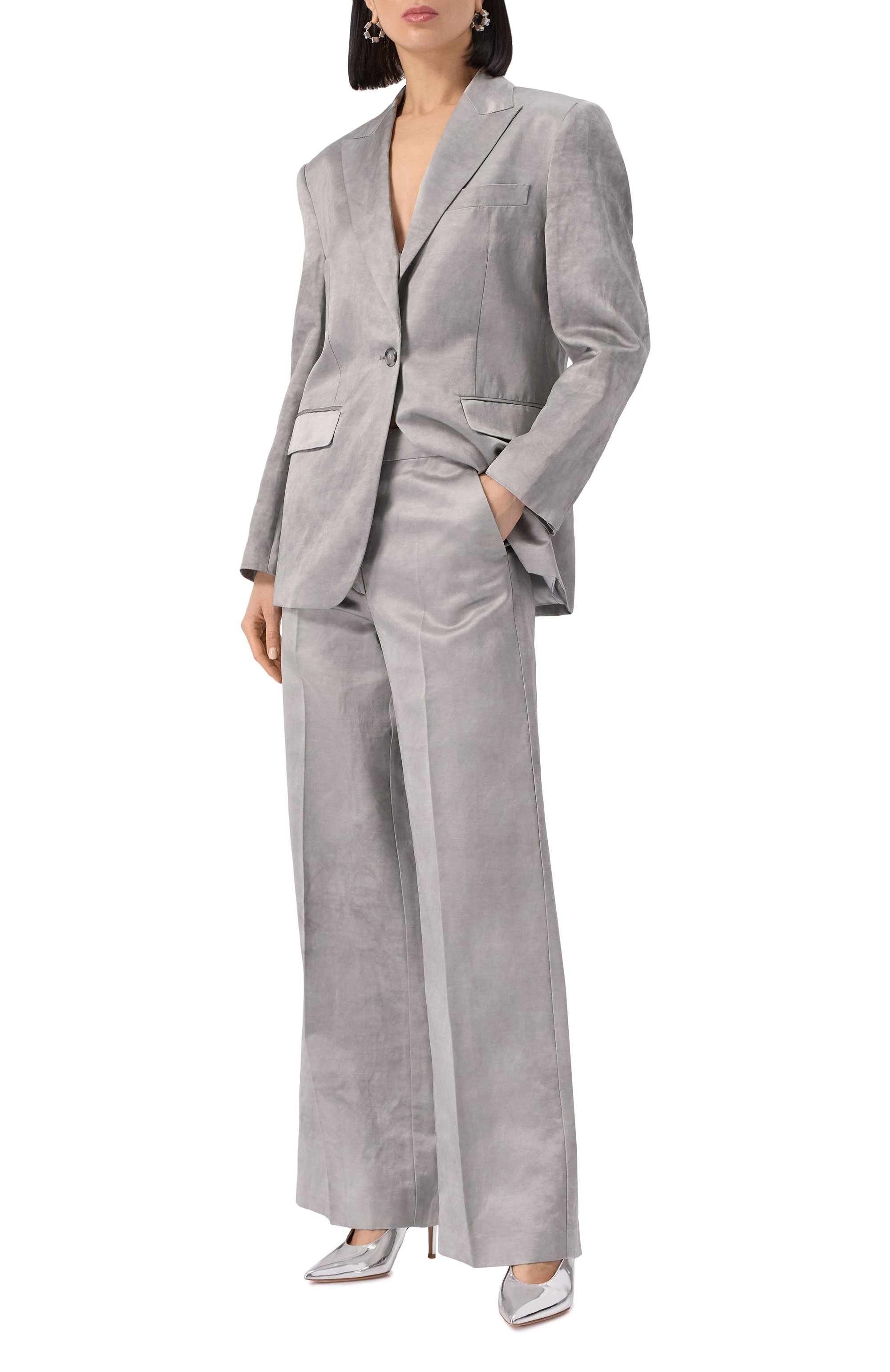 Атласные брюки PINKO, арт. 104805/A2BP, фото 2