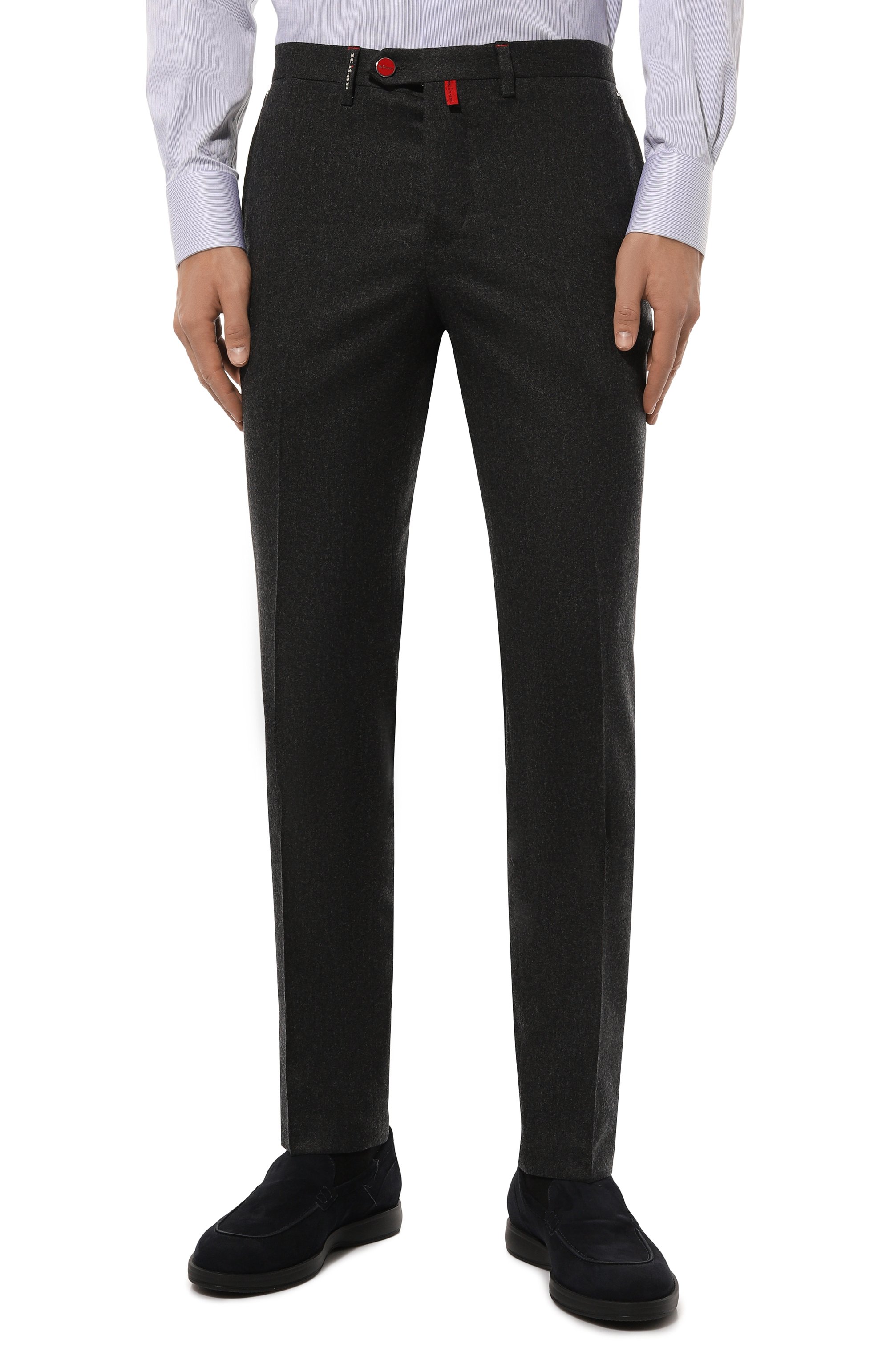 Шерстяные брюки KITON, арт. UFPP79K0123E03, фото 3