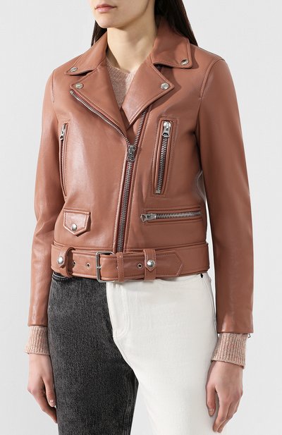 Кожаная куртка ACNE STUDIOS, арт. 1AZ166, фото 3