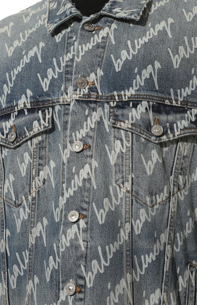 Джинсовая куртка BALENCIAGA, арт. 681690/TJW90, фото 5