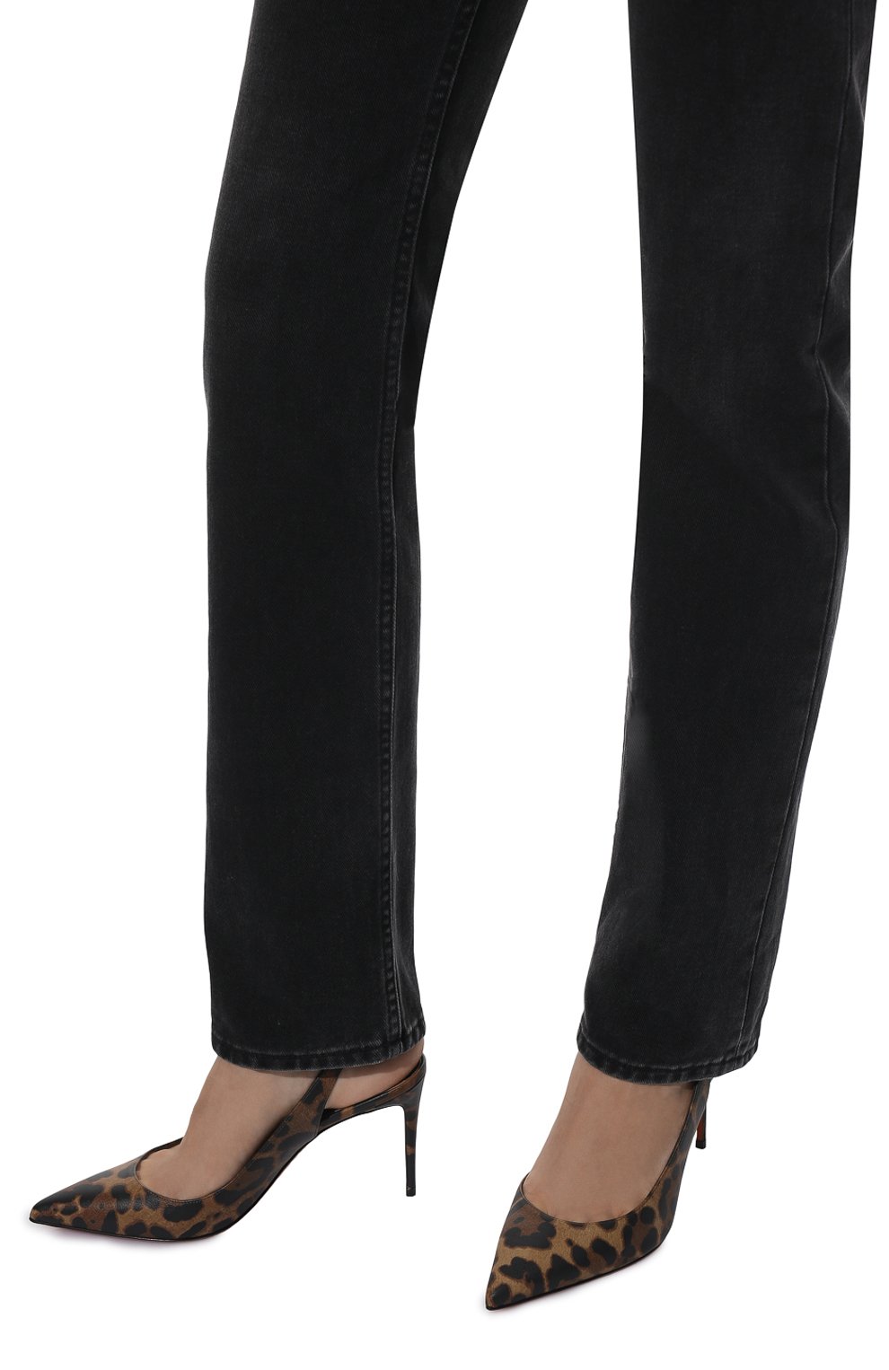 Кожаные туфли kate 85 CHRISTIAN LOUBOUTIN, арт. 1220015/KATE SLING 85, фото 3