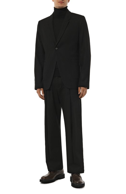 Шерстяной пиджак Thom Krom Чёрный, фото 3