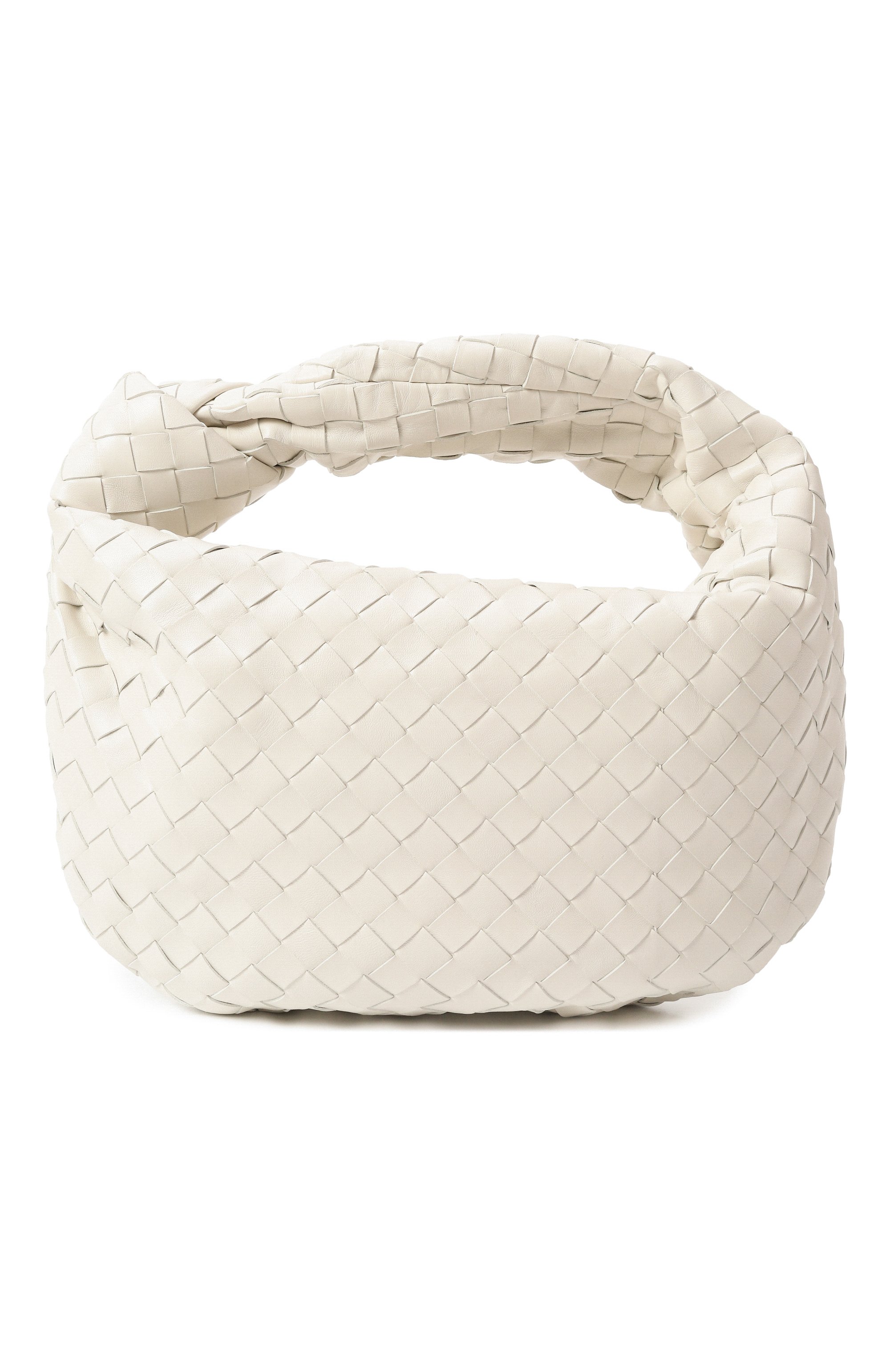 Сумка jodie small BOTTEGA VENETA молочного цвета по цене 429000 руб., арт. 690225-VCPP0, фото 6 Сумка jodie small BOTTEGA VENETA, арт. 690225-VCPP0, фото 6