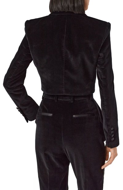 Бархатный жакет DOLCE & GABBANA, арт. F291WT/FUVG7, фото 4