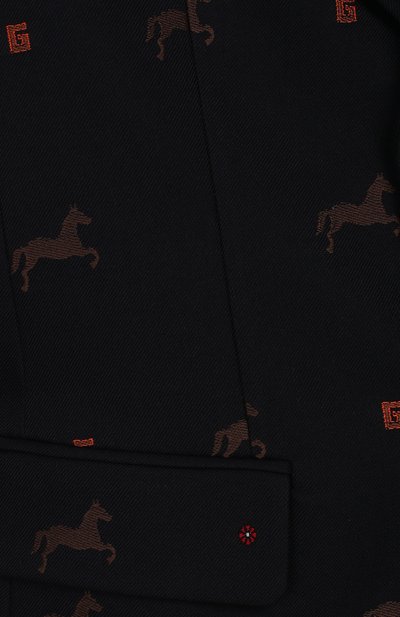 Хлопковый пиджак GUCCI, арт. 569469/XWAE0, фото 3