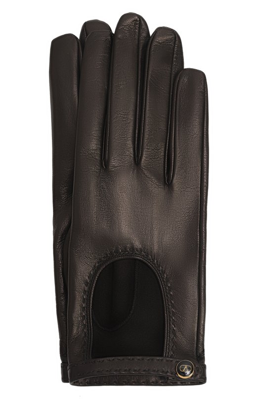 Кожаные перчатки Valentino 7W2GBA00/LDU Чёрный 7W2GBA00/LDU