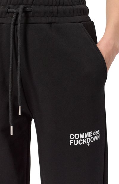 Хлопковые джоггеры COMME DES FUCKDOWN, арт. CFABW01209, фото 5