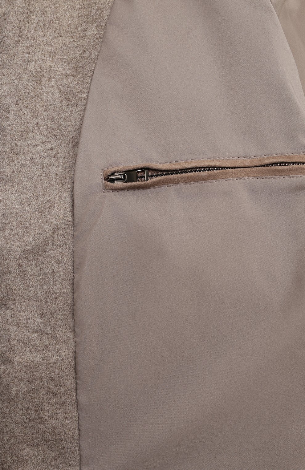 Комбинированная куртка с воротником из нутрии ANDREA CAMPAGNA, арт. 24U108, фото 6