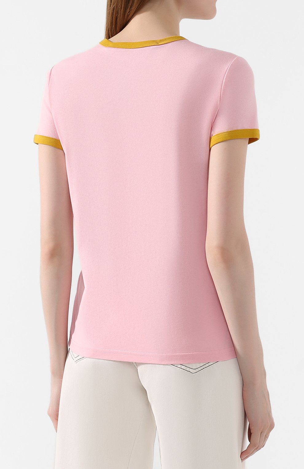 Хлопковая футболка MARC JACOBS (THE), арт. M4007957, фото 4