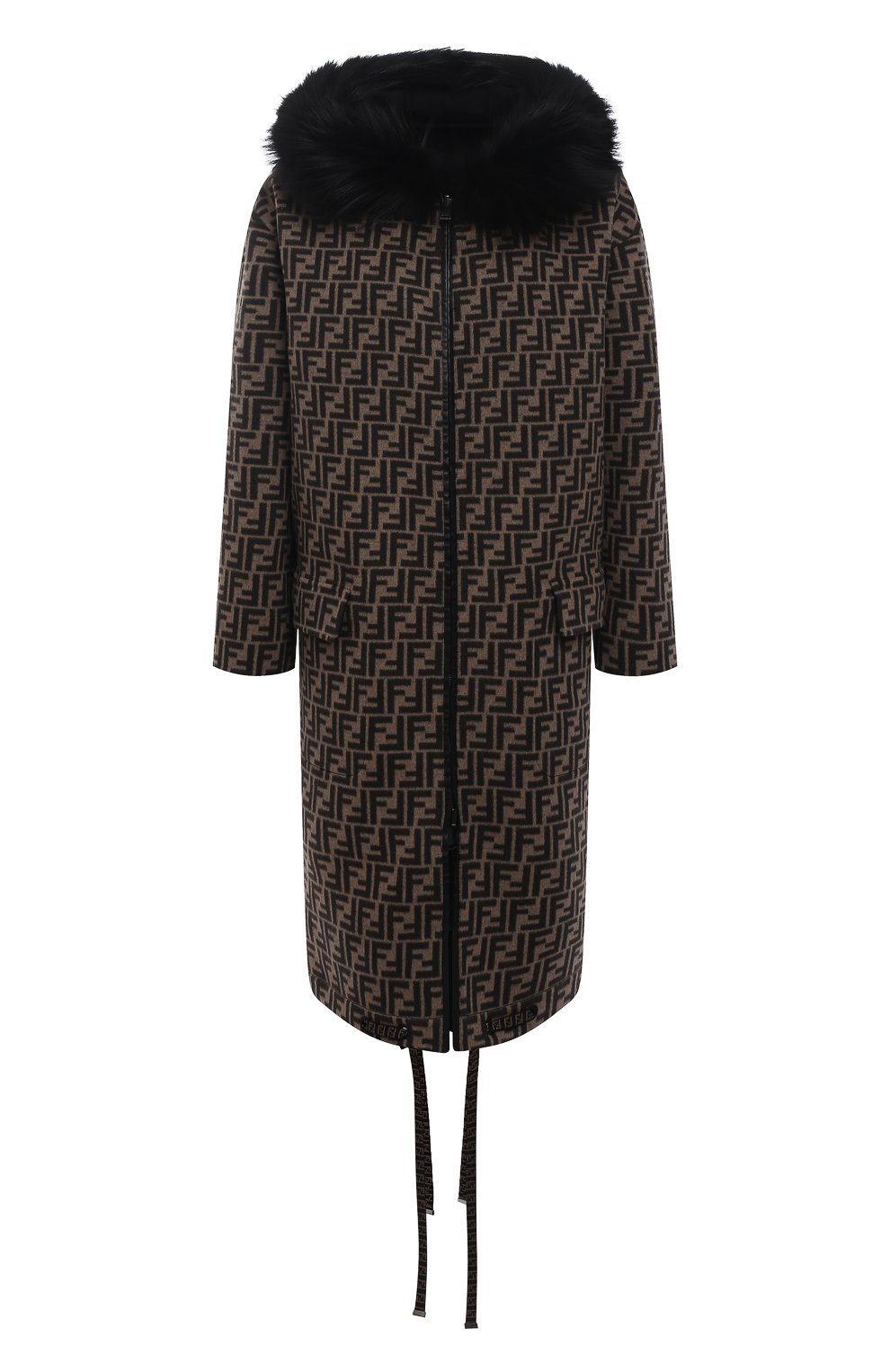 Шерстяная парка FENDI, арт. FF8581 A5HD, фото 1