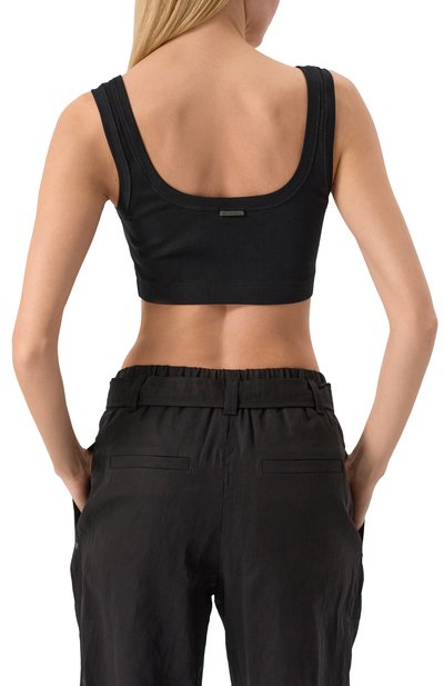 Хлопковый топ BRUNELLO CUCINELLI, арт. M0TC8FX299, фото 4