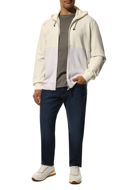 Лонгслив из шелка и хлопка LORO PIANA, арт. FAF6129, фото 2