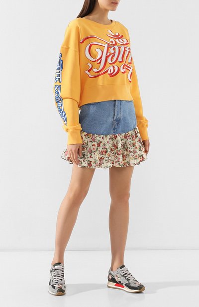 Кожаные кроссовки etoile PHILIPPE MODEL зеленого цвета по цене 31500 руб., арт. TBLD BG01, фото 2 Кожаные кроссовки etoile PHILIPPE MODEL, арт. TBLD BG01, фото 2