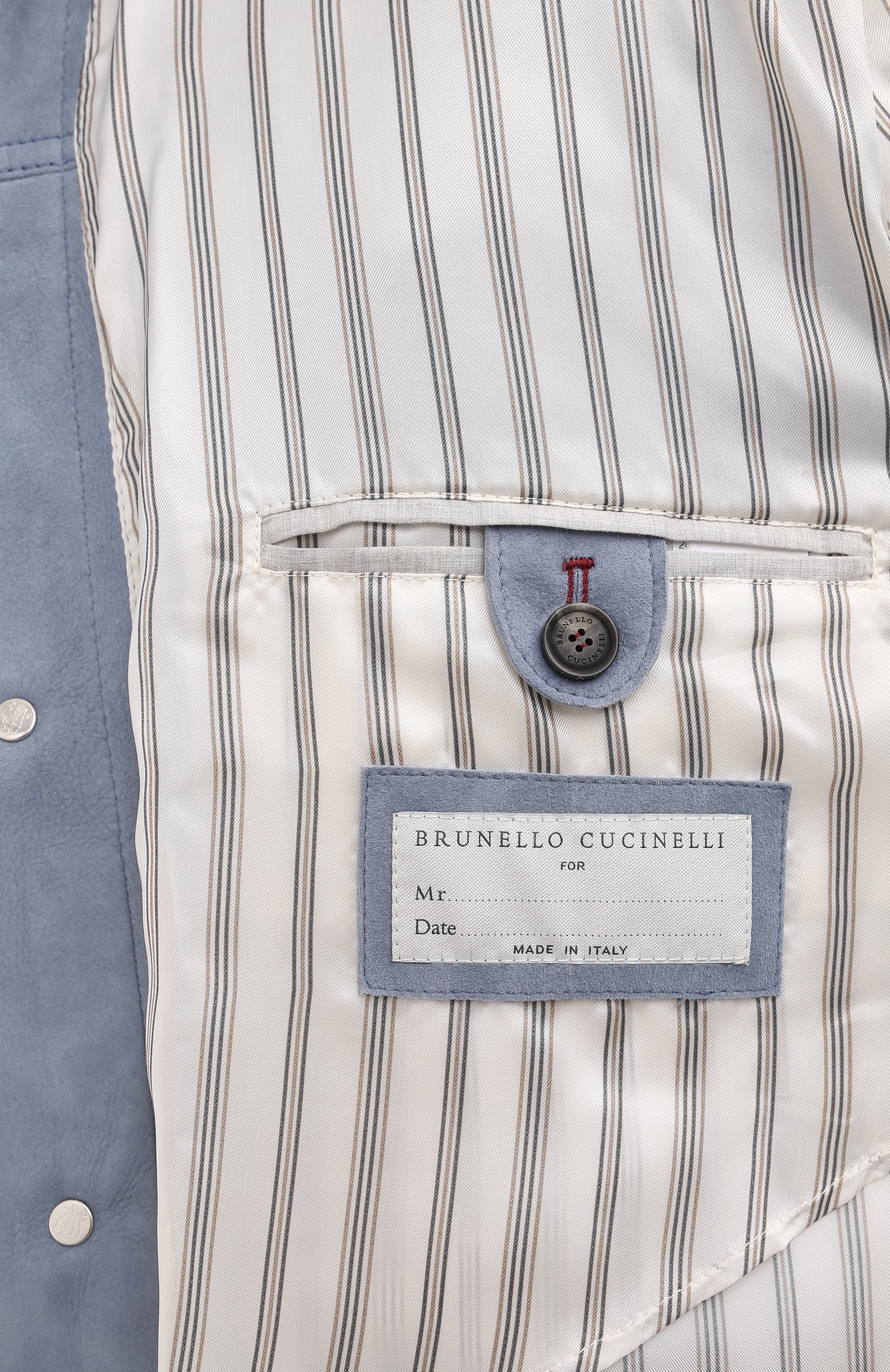 Замшевая куртка BRUNELLO CUCINELLI, арт. MPCAI1970, фото 6