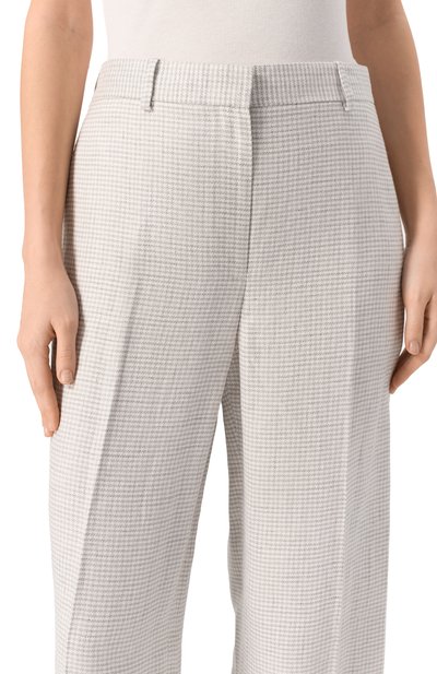 Брюки изо льна и вискозы THEORY, арт. 01103203, фото 5