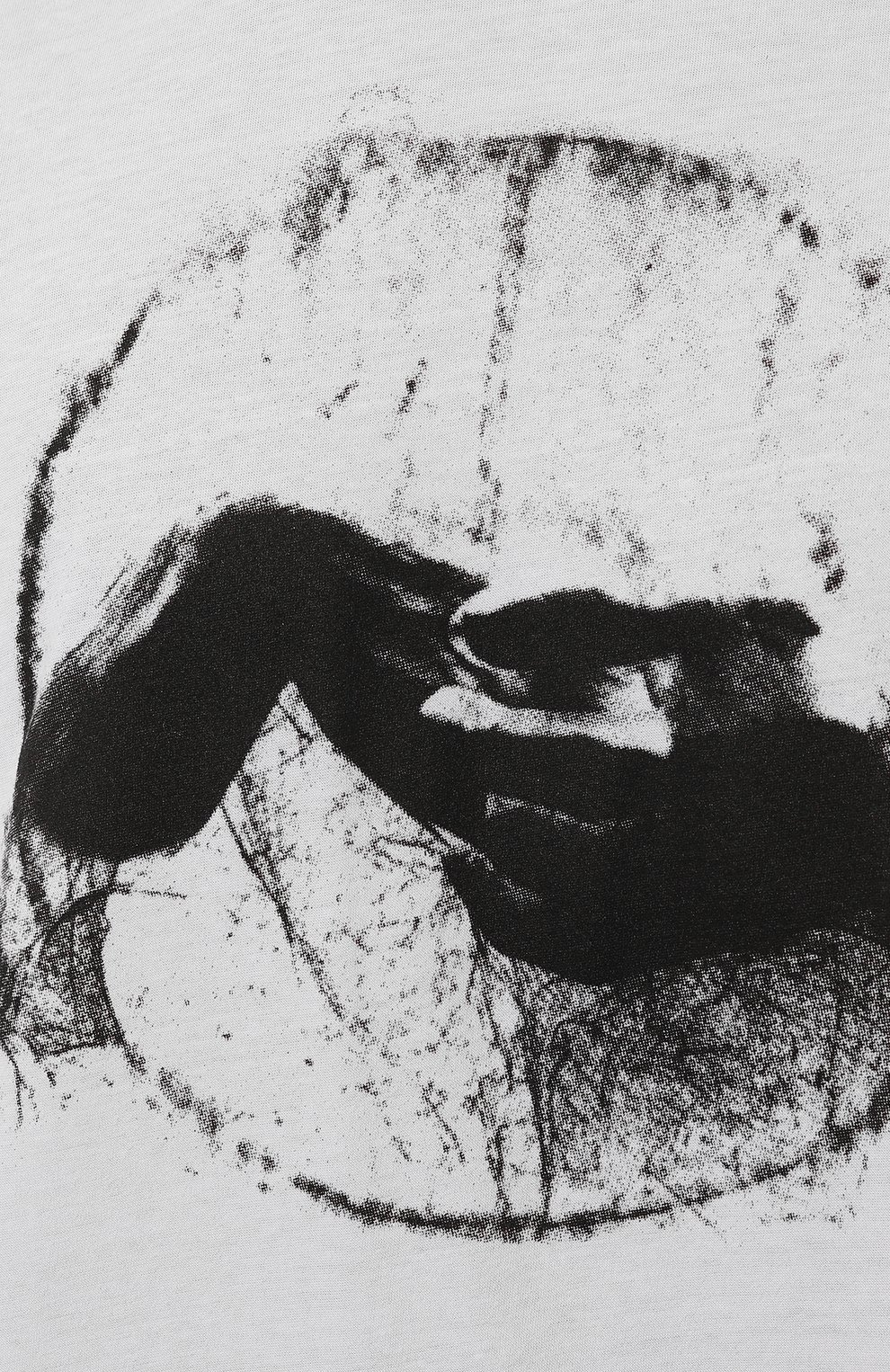 Хлопковая футболка ANN DEMEULEMEESTER, арт. 2402-M-JTS06-37-FA206-001, фото 5