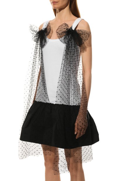 Хлопковое платье REDVALENTINO, арт. XR0MJ09E/6H2, фото 3