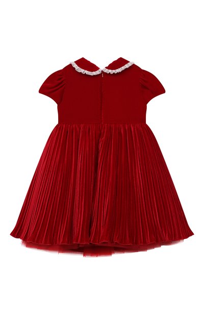 Платье MONNALISA красного цвета по цене 33915 руб., арт. 73B902, фото 2 Платье MONNALISA, арт. 73B902, фото 2