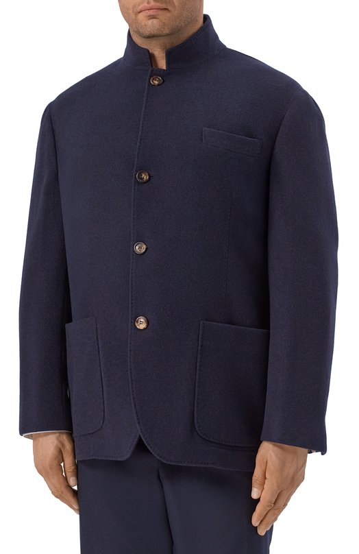 Кашемировая куртка Brunello Cucinelli MT4016265 Синий  MT4016265 Фото 3