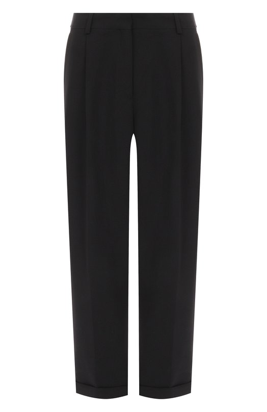 Брюки из шерсти и вискозы 12 STOREEZ 126472 Чёрный 126472