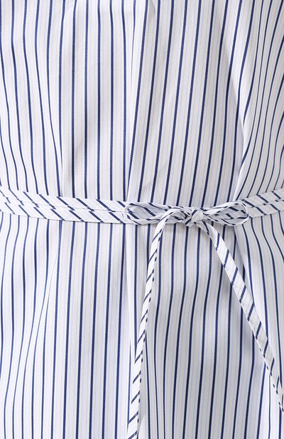Хлопковая рубашка VICTORIA, VICTORIA BECKHAM, арт. SHVV 131 PSS19 MIX STRIPE SHIRTING, фото 5