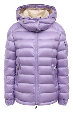 Женская пуховая куртка dalles MONCLER сиреневого цвета, арт. 1A000-04-539AQ | Фото 1 (Материал внешний: Синтетический материал; Рукава: Длинные; Длина (верхняя одежда): Короткие; Материал подклада: Синтетический материал; Драгоценные камни: Проставлено; Материал сплава: Проставлено; Материал утеплителя: Пух и перо; Стили: Кэжуэл; Кросс-КТ: Куртка, Утепленный)