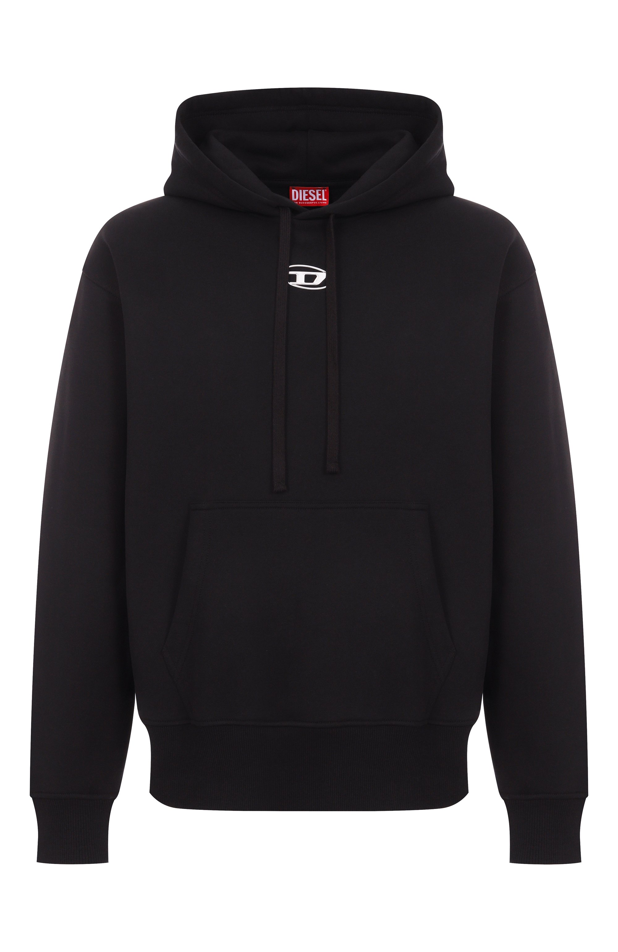 Хлопковое худи DIESEL, арт. A09856/0BMBJ, фото 1