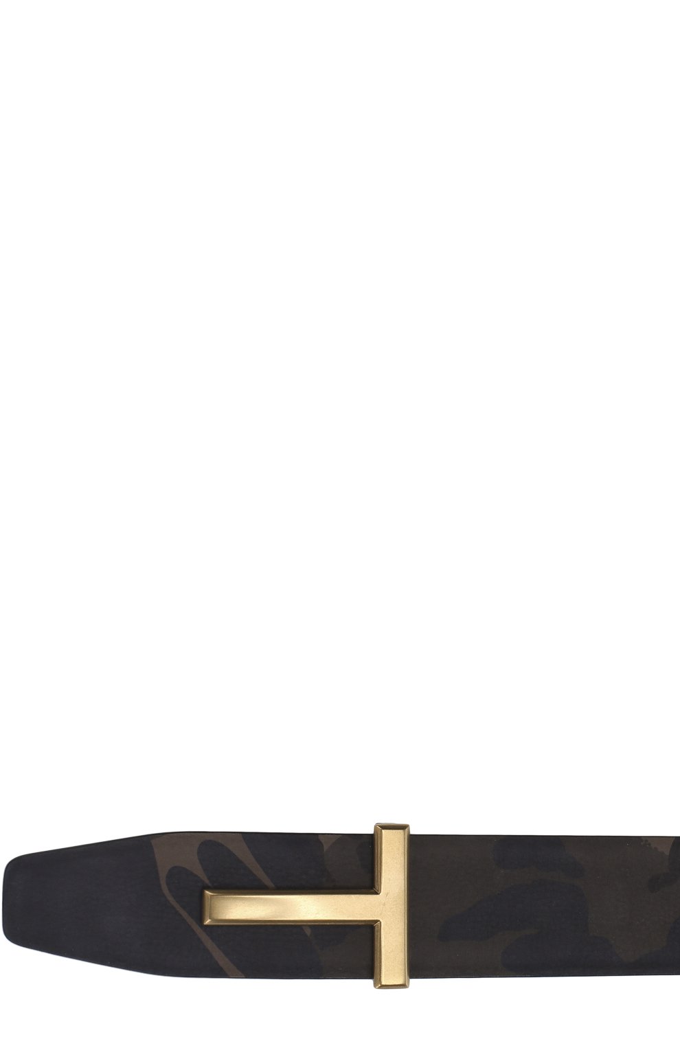 Кожаный ремень с фигурной пряжкой TOM FORD, арт. 118TB178M-CL9, фото 3