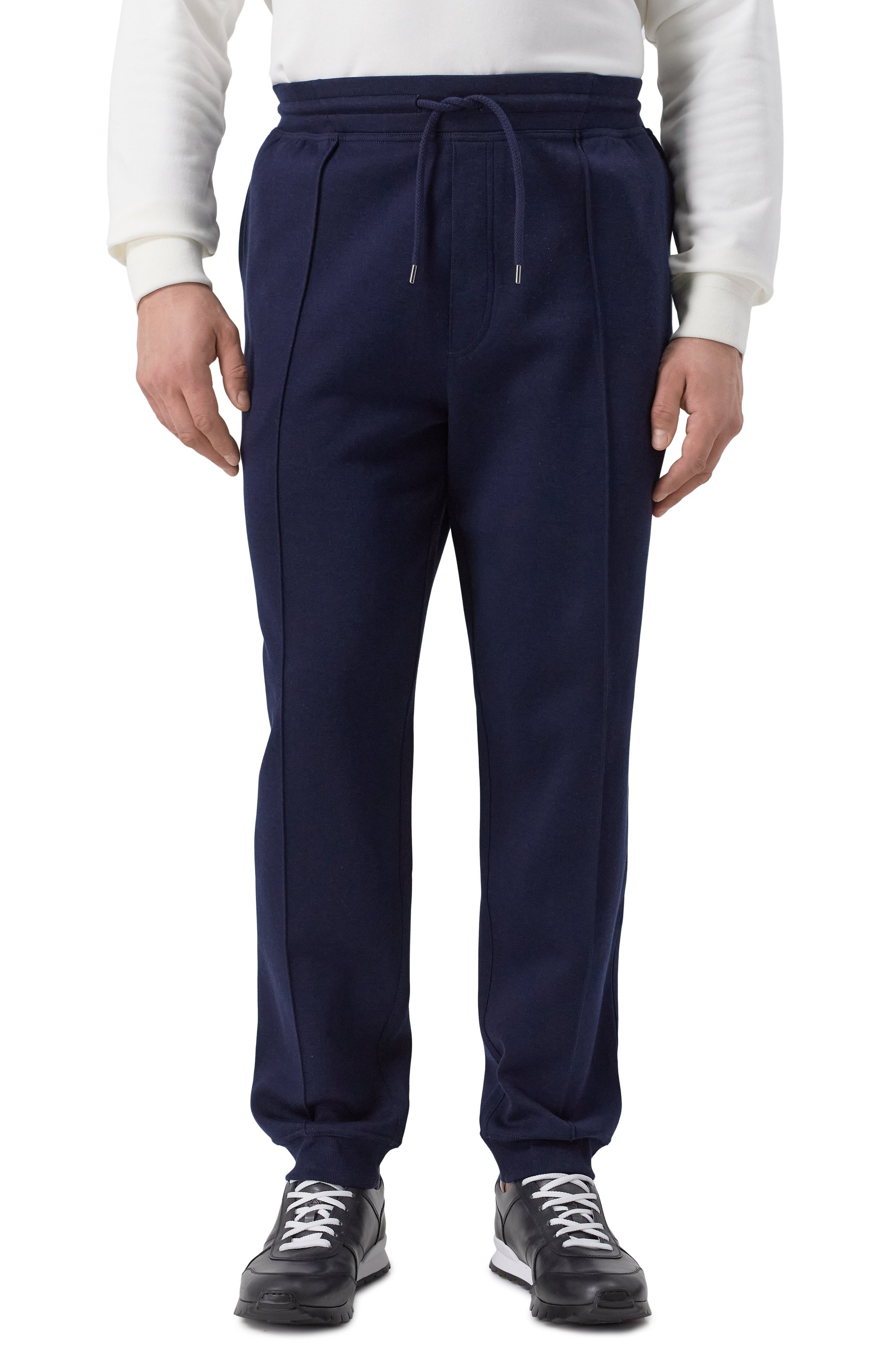 Джоггеры из хлопка и кашемира BRUNELLO CUCINELLI, арт. MM8313271W, фото 3