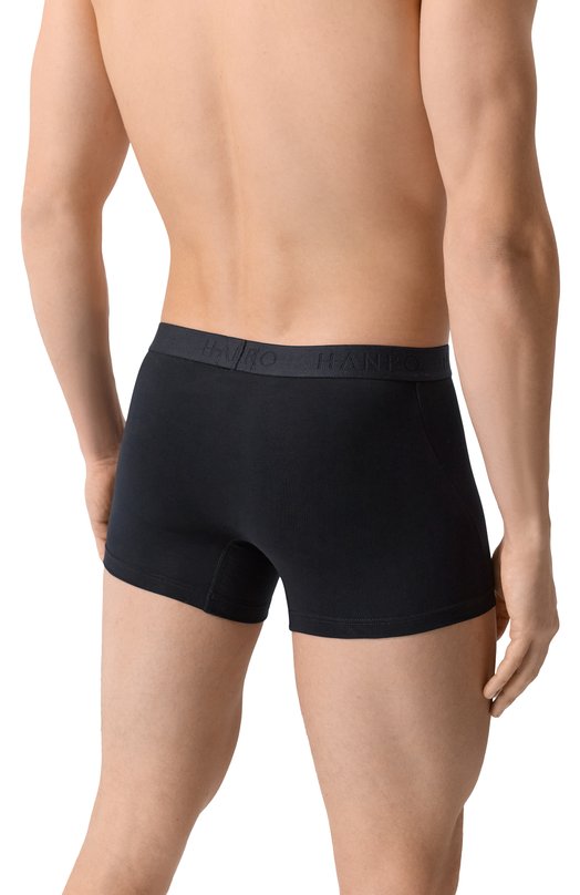 Хлопковые боксеры Hanro 073102 Чёрный  073102 Фото 3