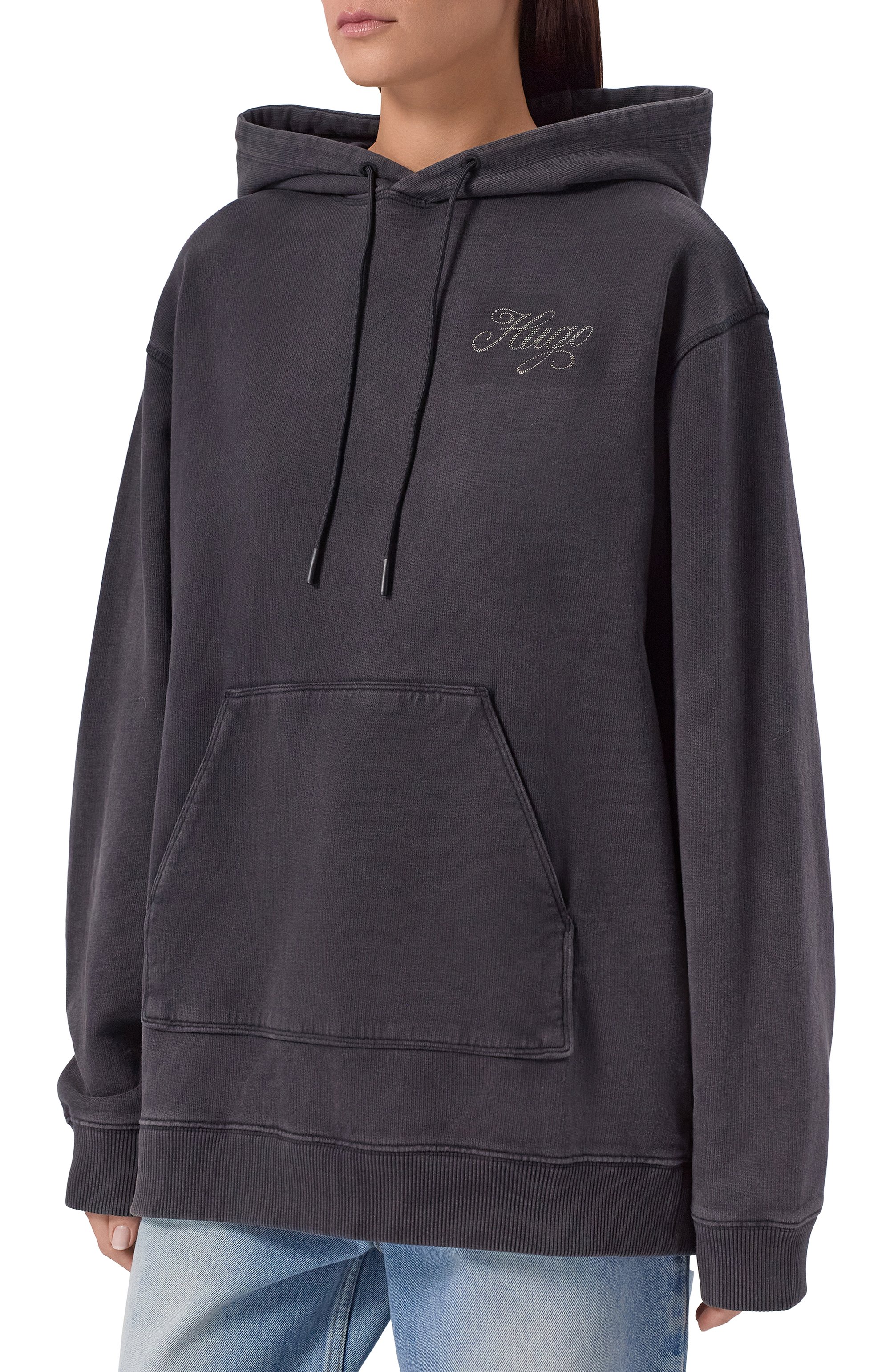 Хлопковое худи HUGO BLUE, арт. 50547955, фото 3