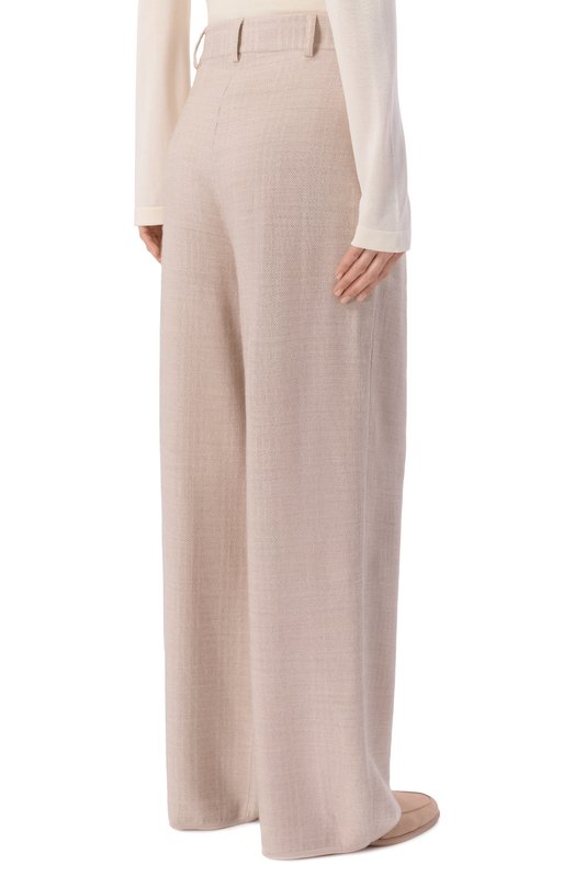 Брюки из кашемира и шелка Colombo MA04894/FF00176 Бежевый  MA04894/FF00176 Фото 4
