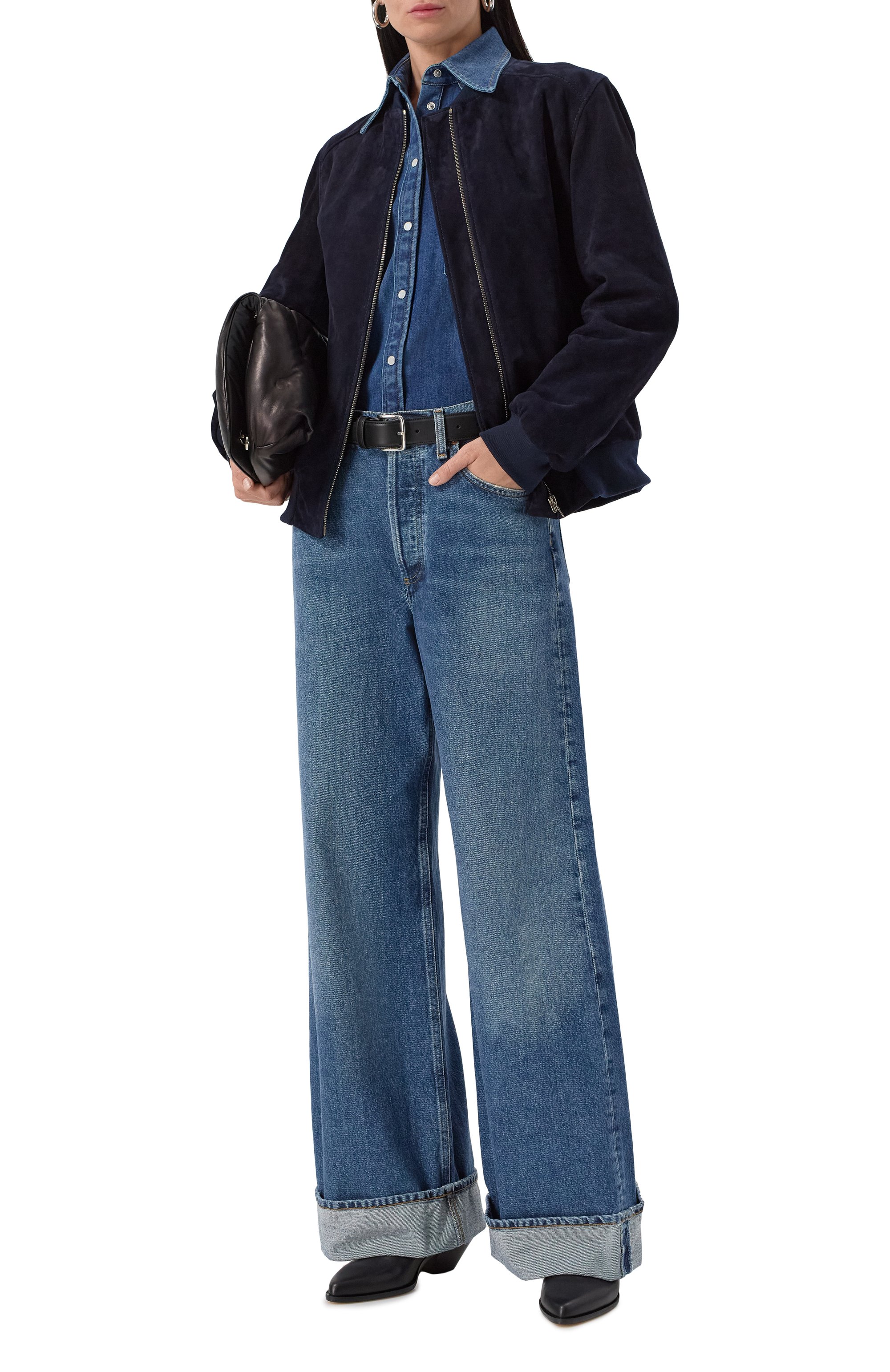 Замшевый бомбер MASLOV, арт. SMB01, фото 2