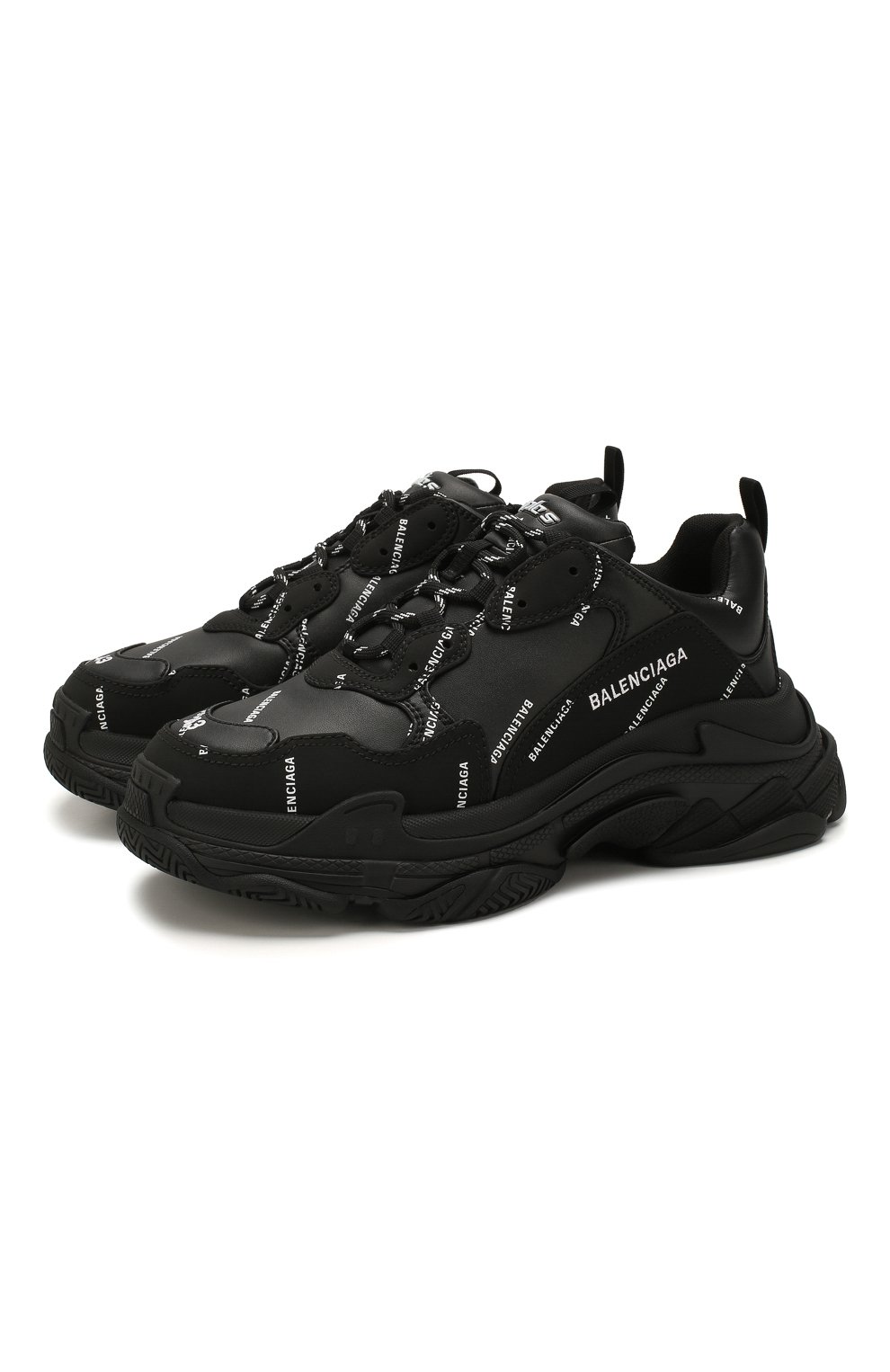 Комбинированные кроссовки triple s BALENCIAGA, арт. 536737/W2FA1, фото 1