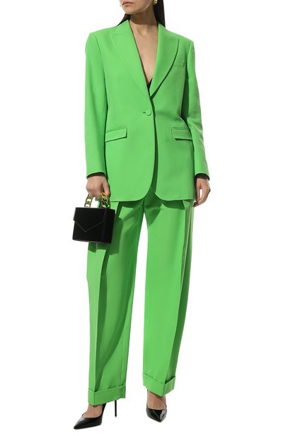 Жакет из хлопка и вискозы GIUSEPPE DI MORABITO зеленого цвета по цене 82550 руб., арт. SS22051JA-166, фото 2 Жакет из хлопка и вискозы GIUSEPPE DI MORABITO, арт. SS22051JA-166, фото 2