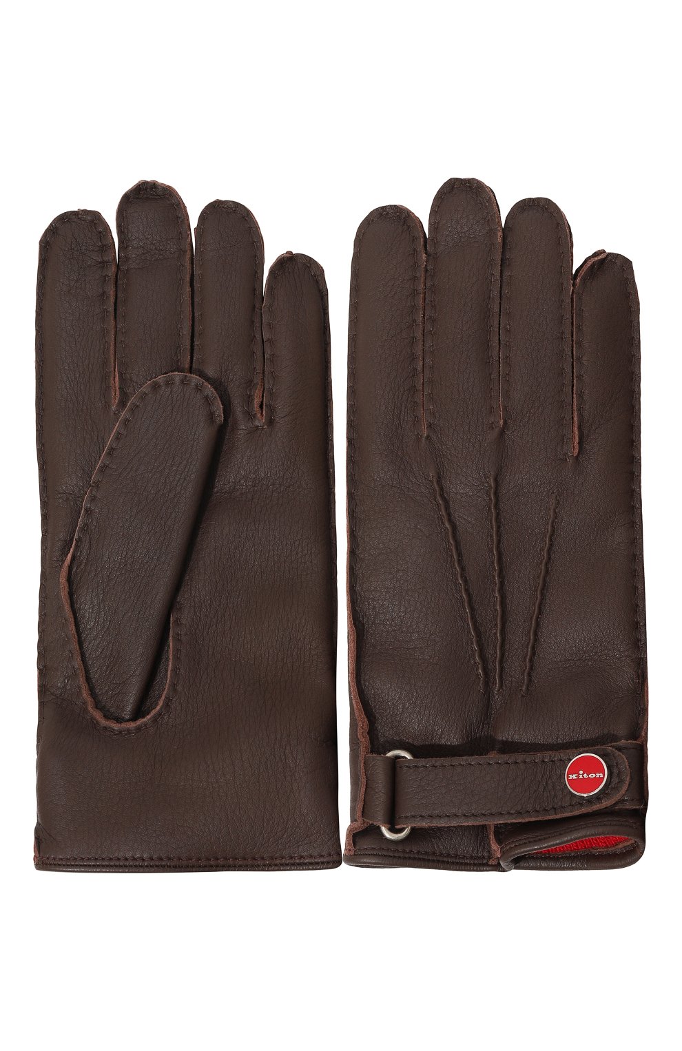 Кожаные перчатки KITON, арт. UGU023XC1024, фото 2