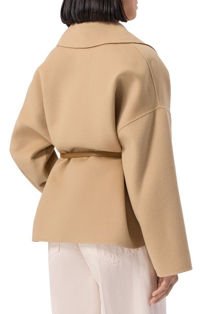 Полупальто из шерсти и кашемира MAX MARA STUDIO, арт. BLASY, фото 4