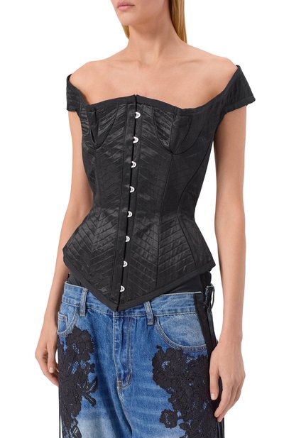 Атласный топ-корсет DANIIL ANTSIFEROV, арт. DA_1175B, фото 3
