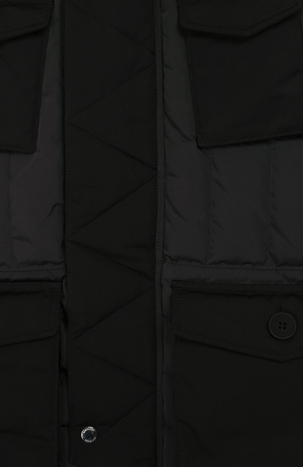 Пуховый жилет с капюшоном BURBERRY, арт. 8011842, фото 3