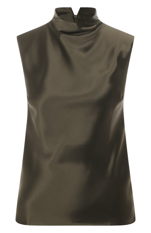 Атласный топ Nanushka C0LS0N Хаки C0LS0N