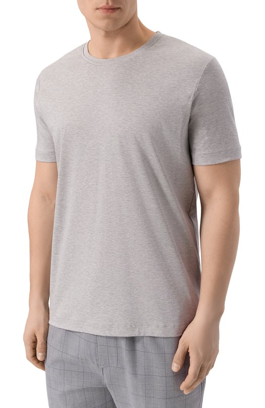 Хлопковая футболка Zimmerli 286M-43110 Серый  286M-43110 Фото 3