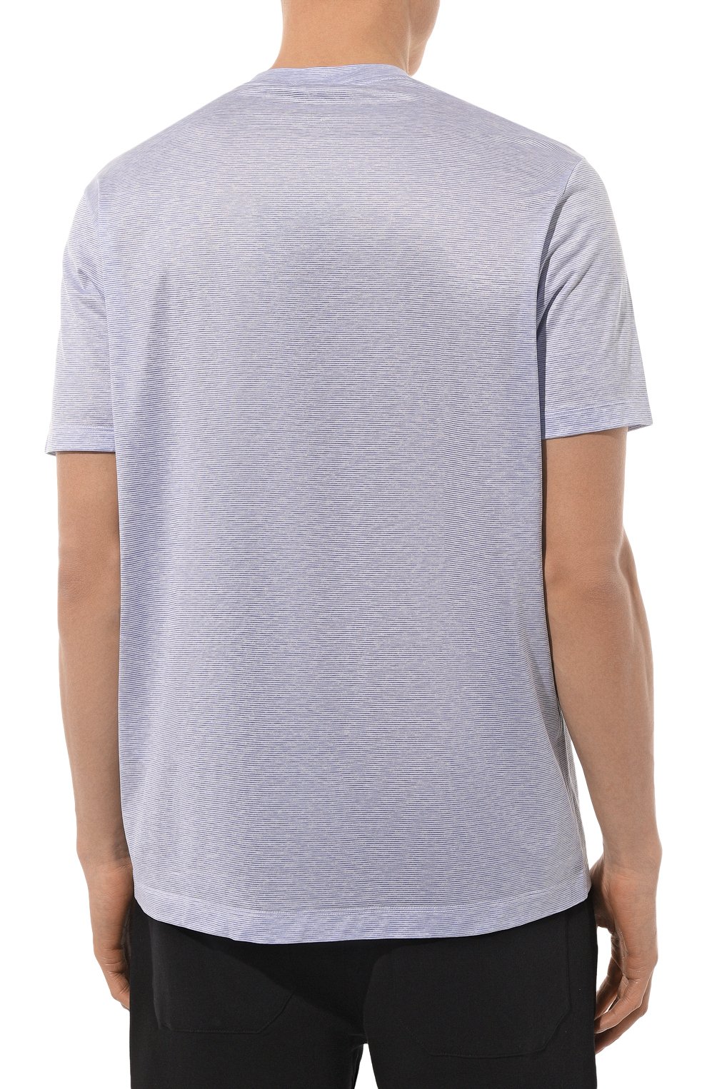 Футболка из хлопка и шелка PAUL&SHARK, арт. 22411076, фото 4