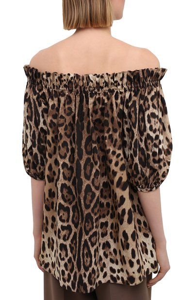 Хлопковый топ DOLCE & GABBANA, арт. F71J7T/HS5E3, фото 4